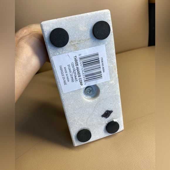 Unique Metal Gymnast Sculpture - Acrobat Sculpture on Marble Base - Picture 9 of 9